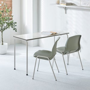 밀리(1200x600)+로이 의자 2인 세트 H720 학원 책걸상 미술학원 책상