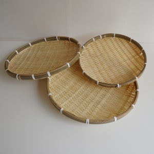 다용도 전통 대나무 채반 7사이즈