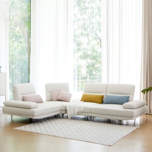 유씨엠 루미 패브릭소파 5인용 거실 아쿠아텍스 쇼파