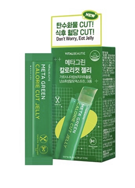 바이탈뷰티 메타그린 칼로리컷 젤리 30g x 10입