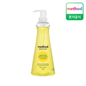 [메소드] 친환경 비건 주방세제 과일채소 세척용 레몬민트, 532ml, 1개