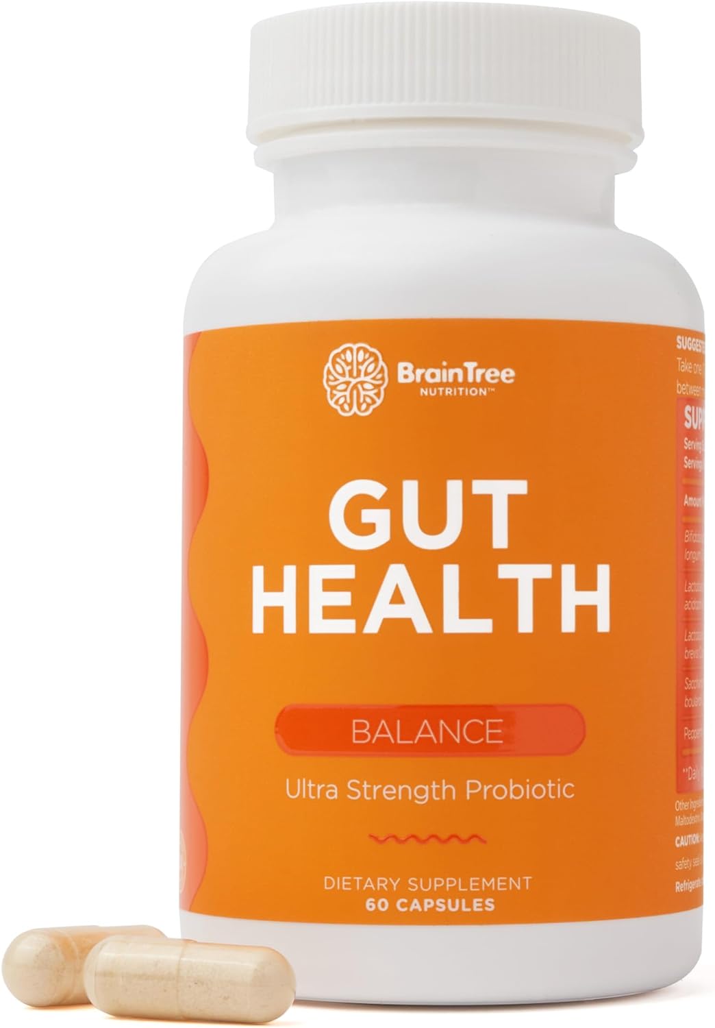 <b>브레인</b>트리 뉴트리션 것 헬스 밸런스 울트라 스트렝스 프로<b>바이오틱</b> 60캡슐