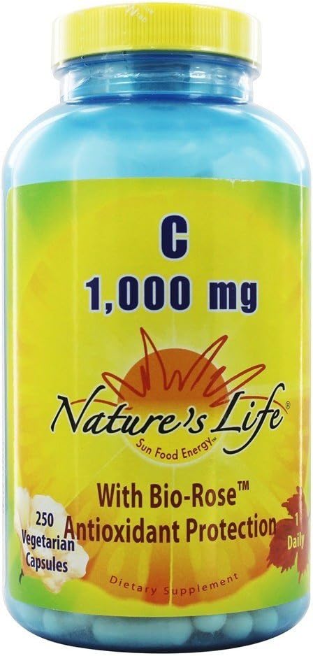 <b>네이처스라이프 비타민C</b> 1000mg 250캡슐