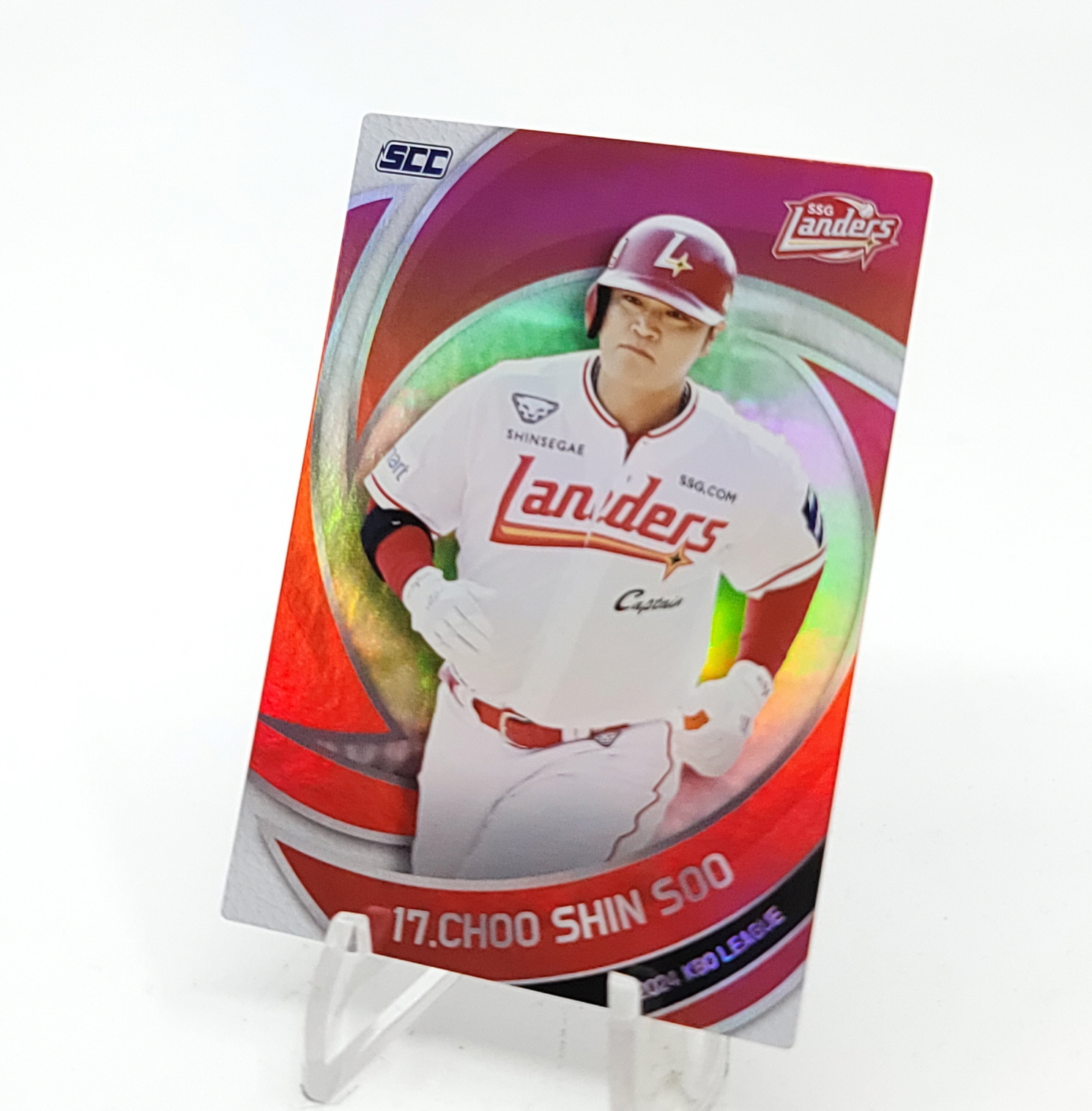 2024 SCC KBO 리그 카드 - SSG 추신수 - 홀로