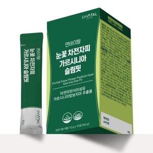 엔바이탈 눈꽃 차전자피 가르시니아 슬림핏 15포, 1개