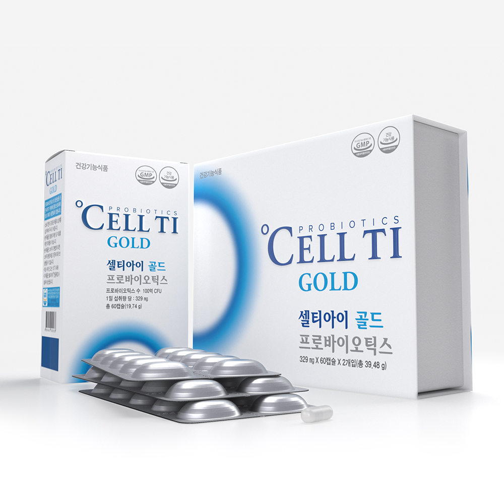 셀티아이 골드 프로바이오틱스 성인 장 건강 맞춤 유산균 120캡슐, 1개