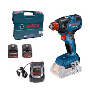 보쉬 GDX 18V-200 충전 임팩트 드라이버 렌치 5.0Ah 배터리 2개 세트