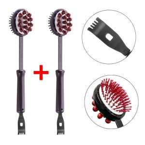 [1+1] (팡팡안마기 C타입 벌크 1P+1P=총2P) 목 어깨 등 지압봉 마사지 안마기