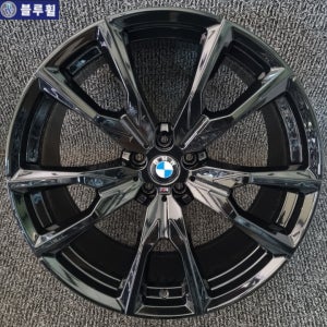 BMW X7(G70) 755M 22인치 블랙유광 순정 휠 (한대분 4개) X5, X6 호환가능