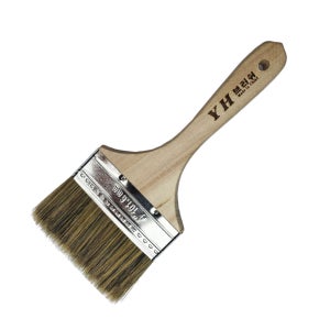 막붓 4인치 본드붓 미니붓 평붓 용호브러쉬 계수붓 페인트 부자재 빽붓