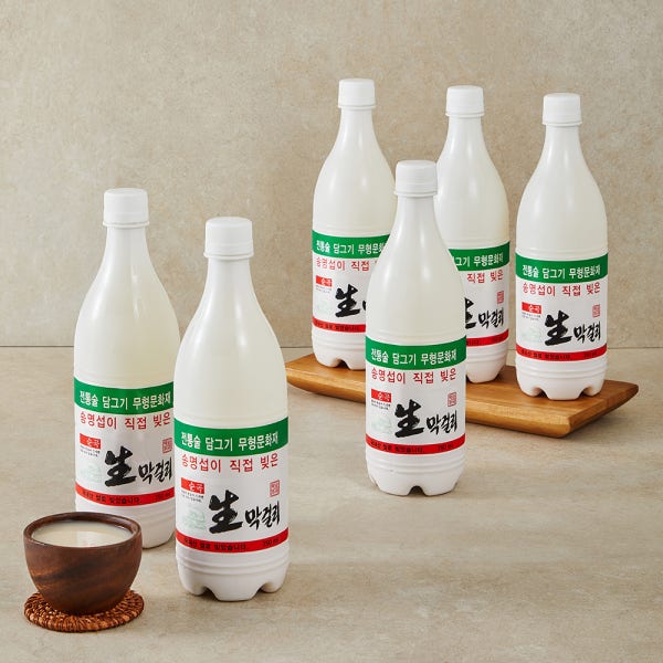 송명섭막걸리 750ml x 6입