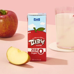 피크닉 사과 제로 200ml 24팩