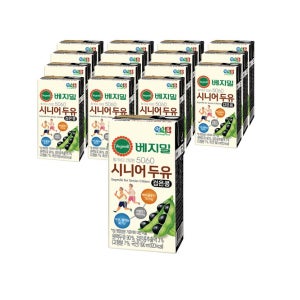 정식품 베지밀 5060 시니어 두유 190ml 16개