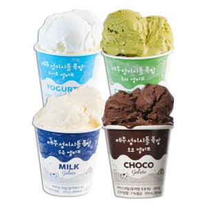 제주 성이시돌 목장 젤라또 370ml 3개