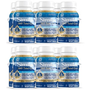 Similac 시밀락 360 토탈케어 인펀트 액상분유 조제분유 237ml 12병 신생아 유아분유 모유