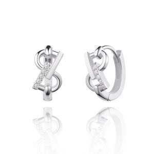 [스톤헨지] SHe 실버 원터치 귀걸이 SA24B88F