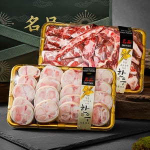 한우 소꼬리 꼬리반골 우족 선물세트 4kg 몸보신 효도선물 추석 설 명절 보양식