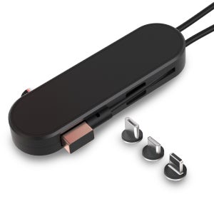 C타입케이블 마그네틱 케이블 5핀 8핀 고속충전케이블 3in1 휴대용 충전하쏙