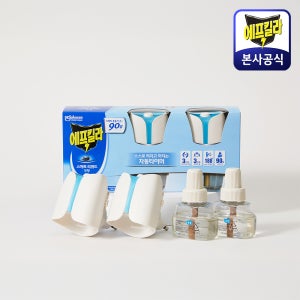[리퀴드]에프킬라 모기약 살충제 스마트히터2개+리필 45일 2개(무향)