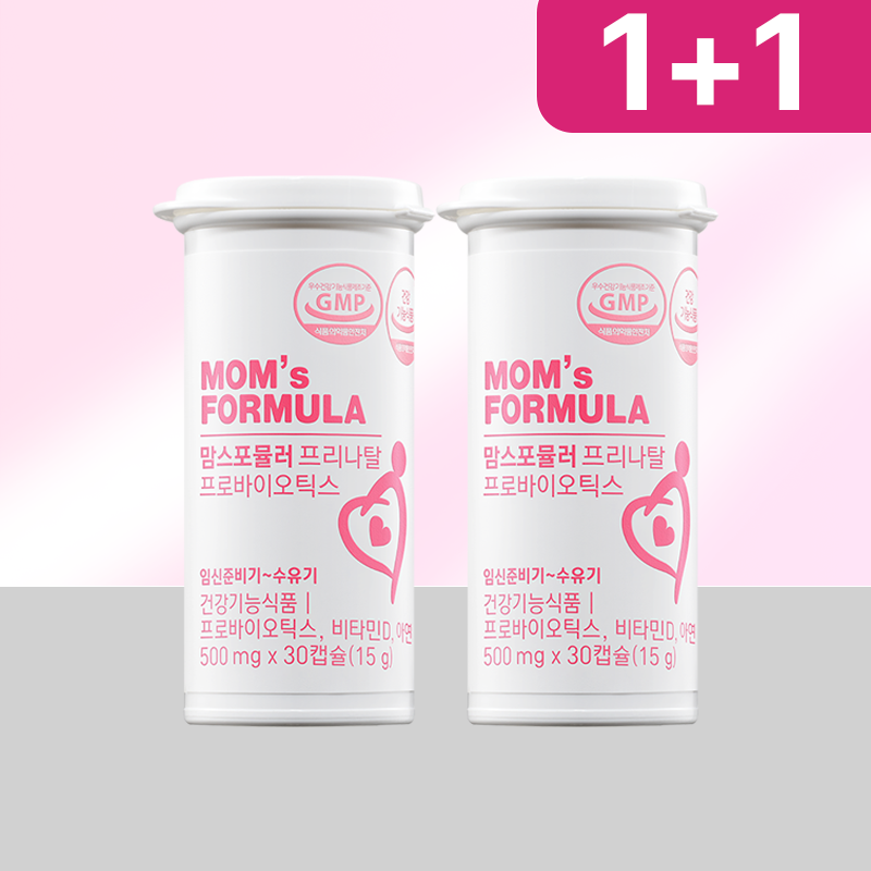 [1+1] 맘스포뮬러 프리나탈 임산부 수유부 <b>프로바이오틱스</b> 유산균