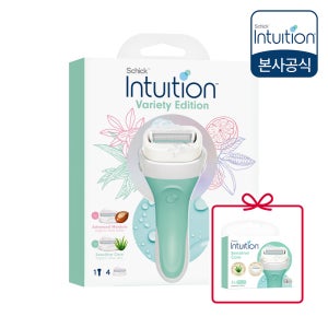 [리필3입 추가 증정] 쉬크 인튜이션 여성 제모기 핸들+날 기획팩 1개입, 4입