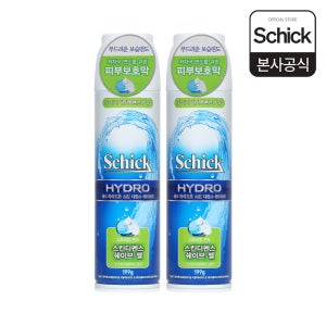 쉬크 하이드로 스킨디펜스 쉐이브젤 199g 2개 쉐이빙폼 면도크림