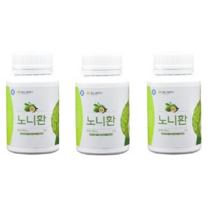 건강환 에이스제이엠 노니환 3개 무취 먹기편한 노니 정