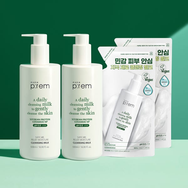 [슈퍼적립10%] 세이프 미 릴리프 모이스처 클렌징 밀크