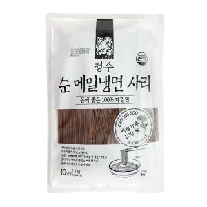 [무배]청수 순 메밀 냉면 사리 물냉면 비빔냉면 메밀가루 100% 막국수 비빔면