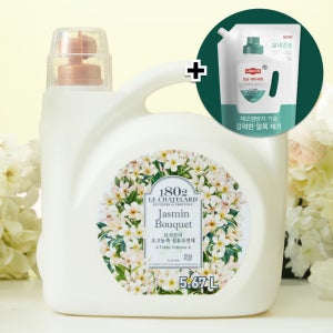 르샤트라 초고농축 섬유유연제 5.67L 자스민부케+랩신 항균세탁세제 1.2L