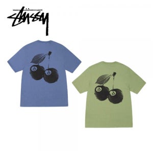 스투시 체리 반팔 티셔츠 스톰 모스