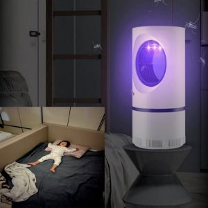 아기방모기퇴치기 초파리퇴치기 가정용 휴대용 LED 모기포집기
