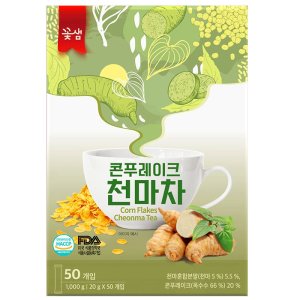 꽃샘 콘푸레이크 천마차 20g 50T