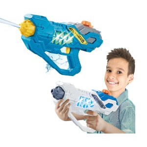 익사이팅 전동 물총 블루 화이트 자동 전자 워터건 유아 어린이 물놀이 장난감
