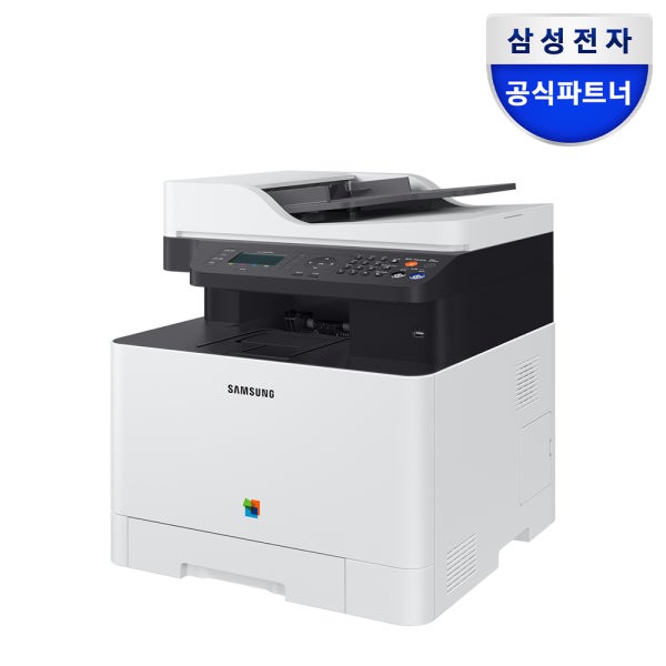 삼성총판대리점 삼성전자 컬러 레이저 복합기 SL-C1665FW 빠른출력 팩스 WiFi 네트워크 토너포함