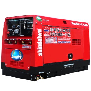 신다이와 용접 발전기 비상 디젤 저소음 산업용 Generator DGW-400