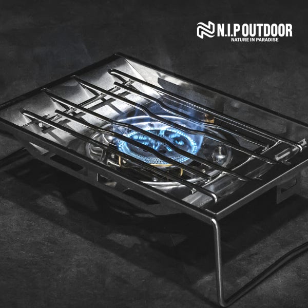 N.I.P 파워 플랫버너 실버 / IGT 원버너 플레이트 그리들 강염 스토브