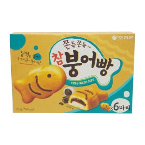 오리온 쫀득쫀득 참붕어빵 174g