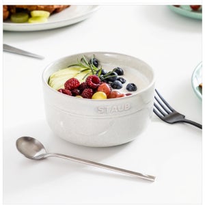 스타우브 다이닝 라인 세라믹 국 대접 12cm, 화이트트러플 ST40508-032