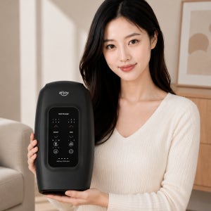 올조이 손마사지기 손안마기 무선 온열 손목 손가락 지압 마사지 핸드마사지기