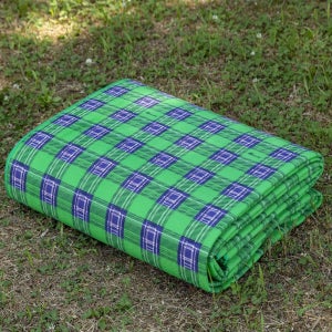 태백산맥 그랜드 초대형 돗자리 그린체크 260X300cm 방수 캠핑 피크닉 휴대용 매트