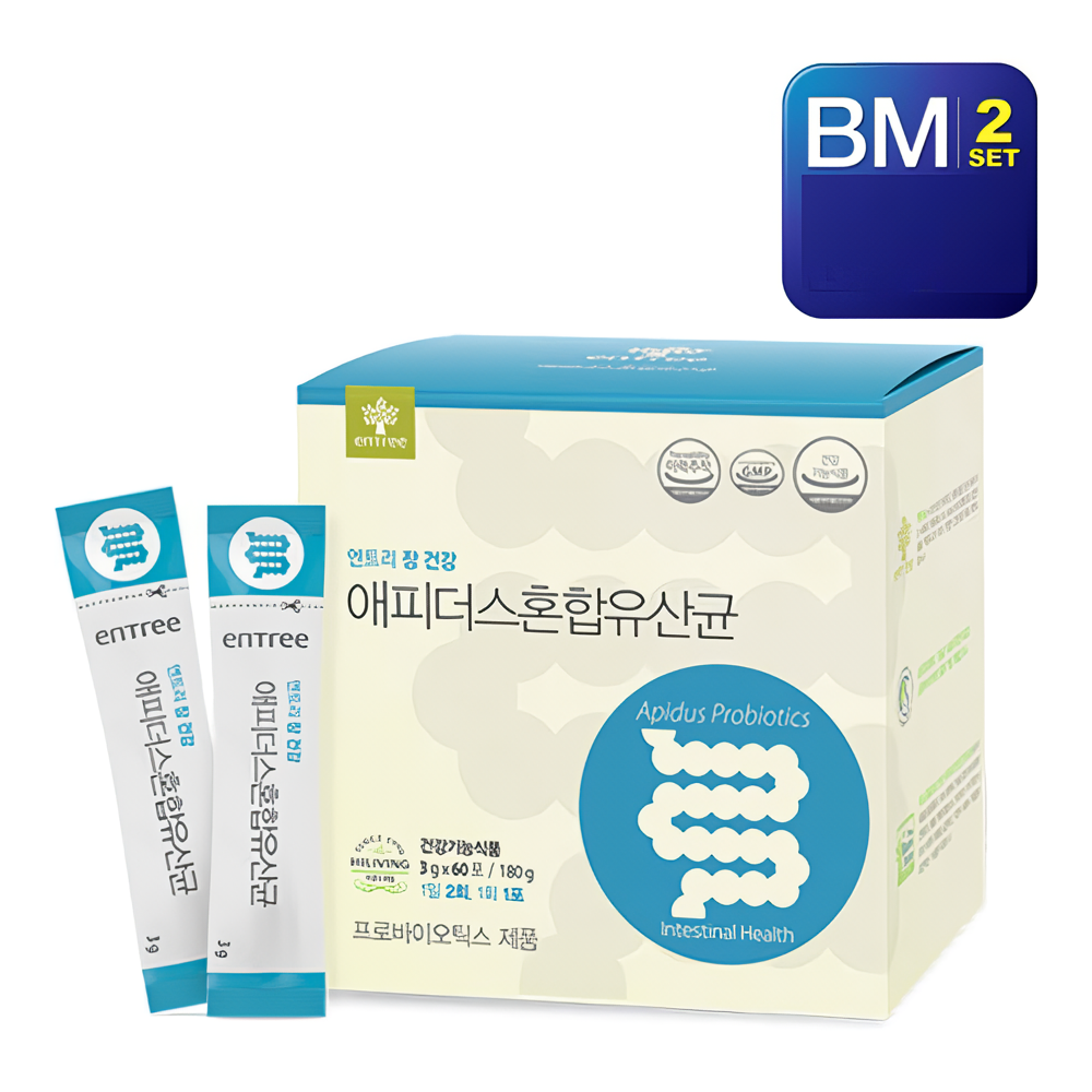 <b>하이리빙</b> 애피더스 혼합유산균 2세트 120포