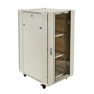 19형 허브랙 H1200 W600 D800 22U 통신장비 보관 케이스 조립편리 허브룸