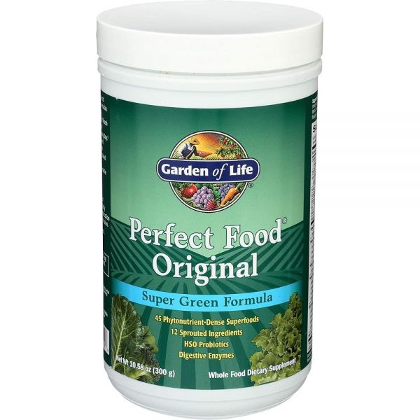 가든오브라이프 Perfect Food <b>Powder</b> <b>슈퍼 그린</b> 299.9g(10.5온스)