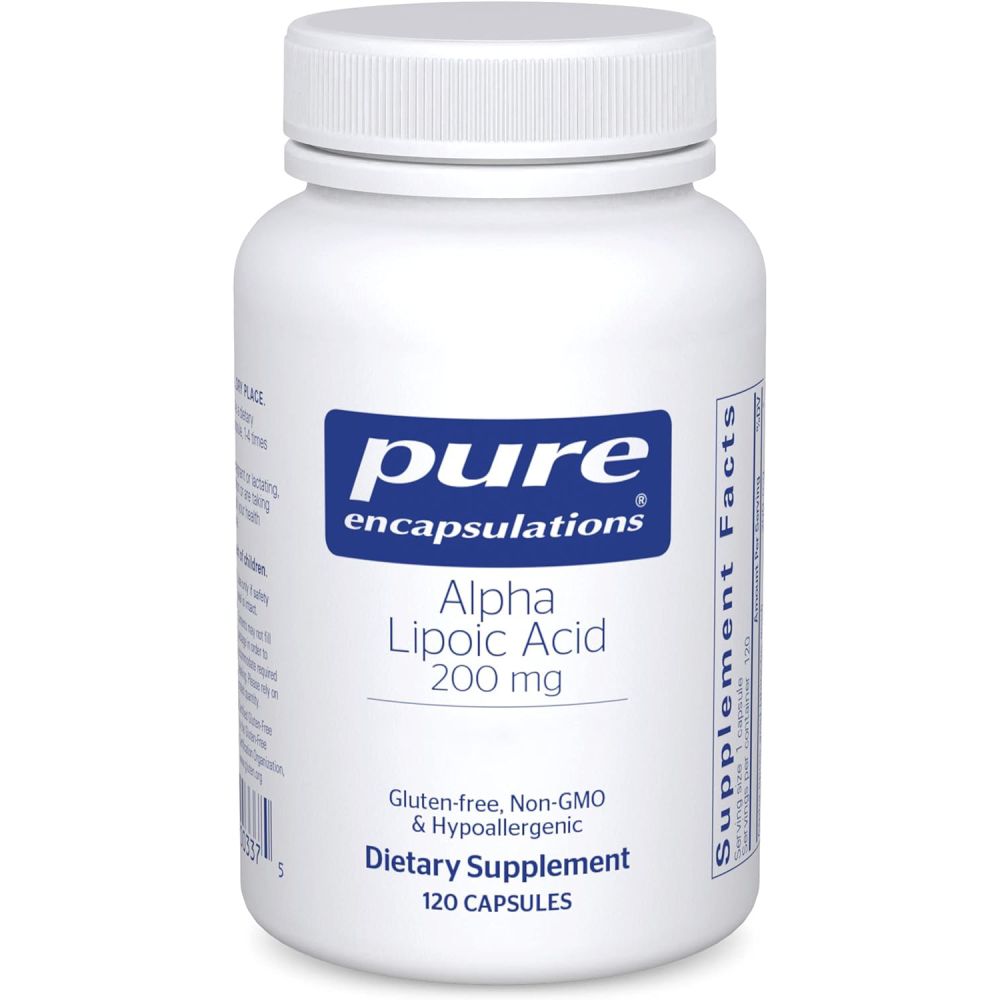 퓨어 알파리포산 200mg 120정 Pure Alpha Lipoic Acid ALA