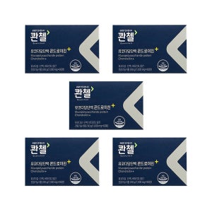 콴첼 지진희 뮤코다당단백 콘드로이친 5박스 5개월분 관첼 철갑상어 소 연골 콘도로이친 1200 콴첸