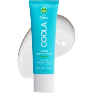 COOLA 자연주의 페이스 선스크린 SPF 30 선블록 로션 스킨 케어 휴가철필수템 바캉스 여름휴가 미국직구 50ml 1개