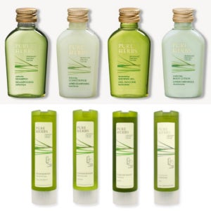 퓨어허브 컨디셔너 린스 로션 샴푸 바디워시 물 비누 300ml 35ml 스마트케어시스템 메쉬 파우치 트래블킷 세트 모음 호텔 풀빌라 펜션