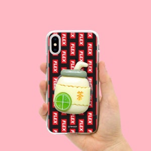 아이폰 라임 예쁜 레터링 12 SE2 힙한 퍼플 귀여운 빨대 네이비 미니 케이스