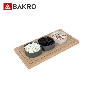 1cm 접이식 바둑판 바둑알 장기알 세트